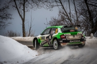 Andreas Mikkelsen  - Ola Floene, koda Fabia Rally2 Evo - Rallye Monte Carlo 2021