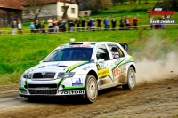 Karel Trnn - Vclav Pritzl (koda Fabia WRC) - ha Group Partr Rally Vsetn 2014