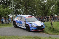 Filip Mare - Radovan Bucha, koda Fabia Rally2 - Rally Bohemia 2020; foto: Michl Riechert, AutoSport.CZ