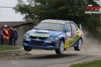 Vclav Pech - Petr Uhel, Mitsubishi Lancer Evo IX - Rally Pbram 2010