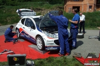 Pavel Valouek - test ped Rallye esk Krumlov 2011