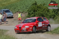 Martin Rada - Klra illerov (Alfa Romeo 147) - Agrotec Mogul Rally Hustopee 2011