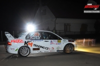 Martin Kouil - Michael Bartonk, Mitsubishi Lancer Evo IX - RallyShow Uhersk Brod 2011