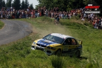 Jan Jelnek - Miroslav Kotna (Mitsubishi Lancer Evo IX) - Barum Czech Rally Zln 2011