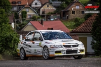 Pavel evk - Ludk Vajdk (Mitsubishi Lancer Evo IX) - EPLcond Rally Agropa Paejov 2016