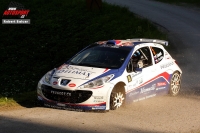 Pavel Valouek - Luk Kostka (Peugeot 207 S2000) - Rallye esk Krumlov 2012