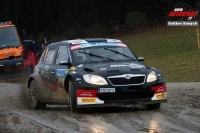 Jan ern - Pavel Kohout (koda Fabia S2000) - Jnner Rallye 2013