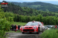 Antonn Tlusk - Jan kaloud (Mitsubishi Lancer WRC) - Autogames Rallysprint Kopn 2012