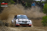Antonn Tlusk - Ladislav Kuera (koda Fabia S2000) - Rally Acropolis 2015