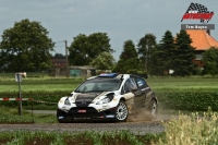 Hayden Paddon - John Kennard (Ford Fiesta S2000) - test ped Geko Ypres Rally 2013