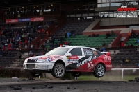 Jan Skora - Jaroslav Houba (koda Octavia WRC) - TipCars Prask Rallysprint 2011