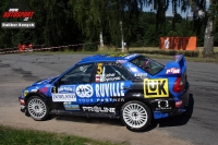 Tomasz Kuchar - Daniel Dymurski (Mitsubishi Lancer Evo V) - Rally Vysoina 2011