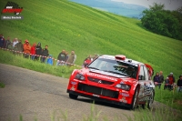 Antonn Tlusk - Jan kaloud (Mitsubishi Lancer WRC) - Autogames Rallysprint Kopn 2012