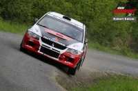 Miroslav Jake - Petr Gross (Mitsubishi Lancer Evo IX) - Impromat Rallysprint Kopn 2011