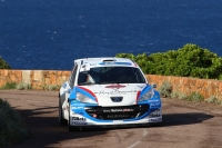 Bryan Bouffier - Xavier Panseri, Peugeot 207 S2000 - Tour de Corse 2013 (foto: fiaerc.com)