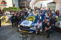 Dominik Jake� - V�t�zslav Ba�ura (�koda Fabia RS Rally2) - Carlson-Partr Rally Vset�n 2026