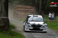 Vclav Dunovsk - Petr Mach (koda Fabia S2000) - Autogames Rallysprint Kopn 2012