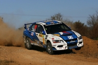Martin Semerd - Michal Ernst, Mitsubishi Lancer Evo 9 - Rally Catalunya 2011