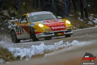 Marc Duez - Steven Vyncke (Porsche 996 GT3) - Rallye Monte Carlo 2014
