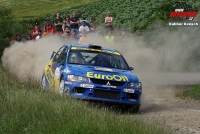 Vclav Pech - Petr Uhel, Mitsubishi Lancer R4 - Agrotec Mogul Rally Hustopee 2011