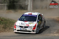 Martin Knudsen - Søren Kjær (Honda Civic Type R3) - Barum Czech Rally Zln 2009