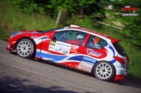 Ji Vlek - Radim Strnad (Peugeot 206 Kit Car) - Rallye esk Krumlov 2012