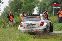 Vroslav Cvrek - Ondej lek (koda Fabia S2000) - Rally Bohemia 2012