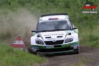 Jan Kopeck - Pavel Dresler (koda Fabia S2000) - Agrotec Petronas Syntium Rally Hustopee 2013