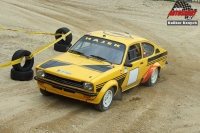 Miroslav Janota (Opel Kadett Coupe) - test na Historic Acropolis Rally 2011