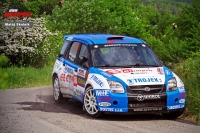 Vclav Dunovsk - Petr Mach (Suzuki Ignis S1600) - Impromat Rallysprint Kopn 2011