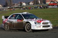 Jaromr Tomatk - Olga Lounov (Subaru Impreza WRC) - Tipcars Prask Rallysprint 2010