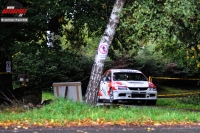 Milan Pantlek - Jaroslav Novk (Mitsubishi Lancer Evo IX) - AZ Pneu Rally Jesenky 2012
