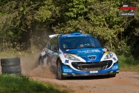 Jan Dohnal - Jakub Venclk (Peugeot 207 S2000) - Enteria Rally Pbram 2013