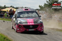 Luk Nekvapil - Roman Koscelnk (Opel Adam R2), Rally Paejov 2017