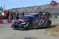 Elfyn Evans - Scott Martin (Toyota GR Yaris Rally1 Hybrid) - Rallye Monte Carlo 2024