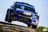 Adam Březík - Ondřej Krajča (Škoda Fabia R5) - Barum Czech Rally Zlín 2022