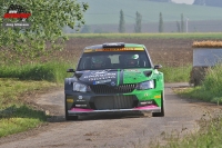 Vojtch tajf - Frantiek Rajnoha (koda Fabia R5) - Rallye esk Krumlov 2016
