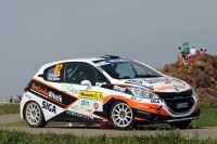 Adam Bezk - Karel Voltner (Peugeot 208 R2), Barum Czech Rally Zln 2017