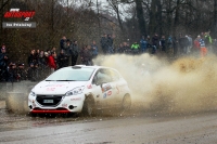 Adam Bezk - Zdenk Blk jun. (Peugeot 208 R2) - Mikul Rally all-in Antiradary.net 2016