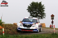 Roman Kresta - Petr Gross (koda Fabia S2000) - Barum Czech Rally Zln 2012