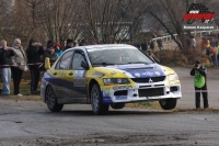 Jan Jelnek - Petr Ingr (Mitsubishi Lancer Evo IX) - PdTech Mikul Rally Sluovice 2011