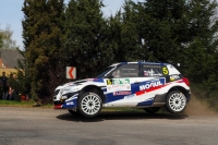 Jan ern – Petr ernohorsk, koda Fabia S2000 - Rallye umava 2015 ; foto: V.Bezdkovsk