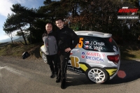 Jaroslav Orsk - test ped Rallye Monte Carlo 2011