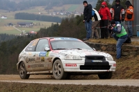 Zbynk Baller - Martin Trlifaj, Honda Civic VTi - Jnner Rallye 2013 (foto: Dalibor Benych)