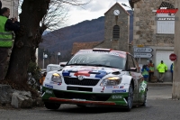 Andreas Mikkelsen - Ola Floene (koda Fabia S2000) - Rallye Monte Carlo 2011