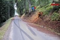 Boetti - crash na Rallye Monte Carlo 2011