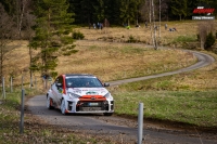 Tom Enge - Lucie Engov (Toyota Yaris GR) - Rallye umava Klatovy 2023