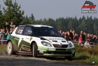 Esapekka Lappi - Janne Ferm, koda Fabia S2000 - Rally Paejov 2013