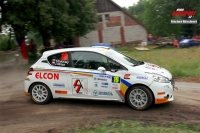 Vclav Dunovsk - Ji Stross (Peugeot 208 R2) - Rally Bohemia 2014