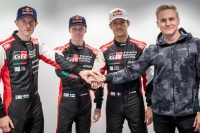 Elfyn Evans, Kalle Rovanper, Sbastien Ogier, Esapekka Lappi